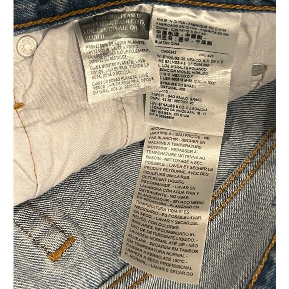 Levi’s 501 Taper Women 36197-0013 Jeans Size 30x30 - Picture 7 of 12